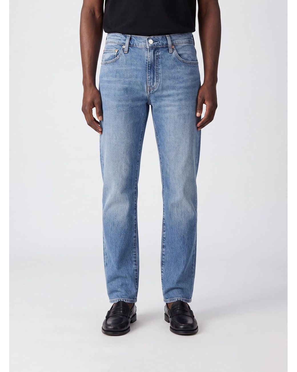 Levi's Blue 511 Slim Fit Mid-Rise Cotton Denim Jeans for men