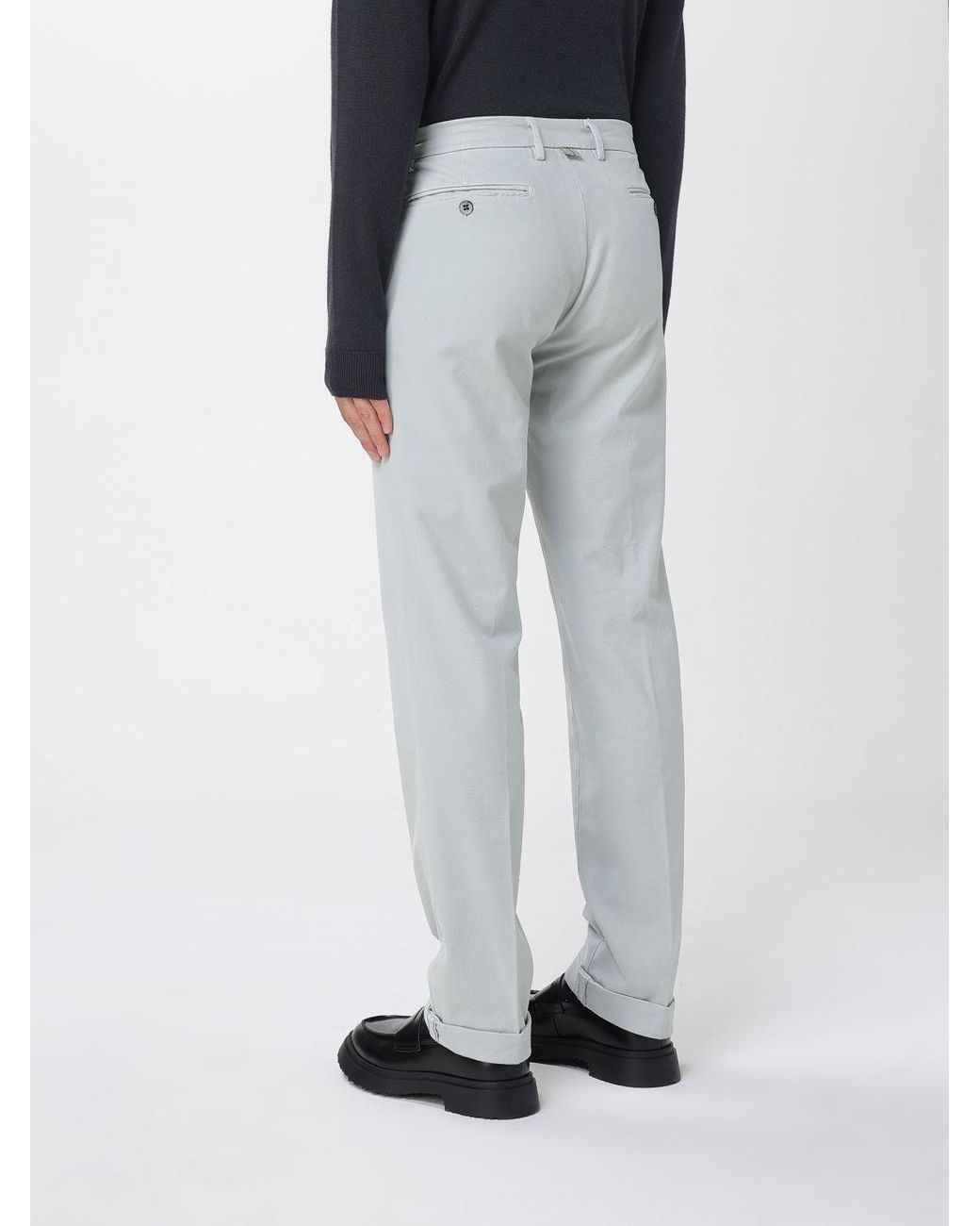 Mason's Blue Trousers for men