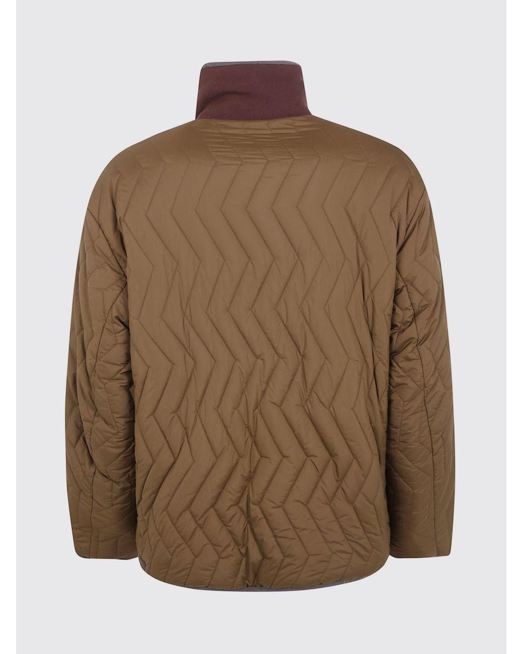 Emporio Armani Brown Reversible Puffer Jacket for men