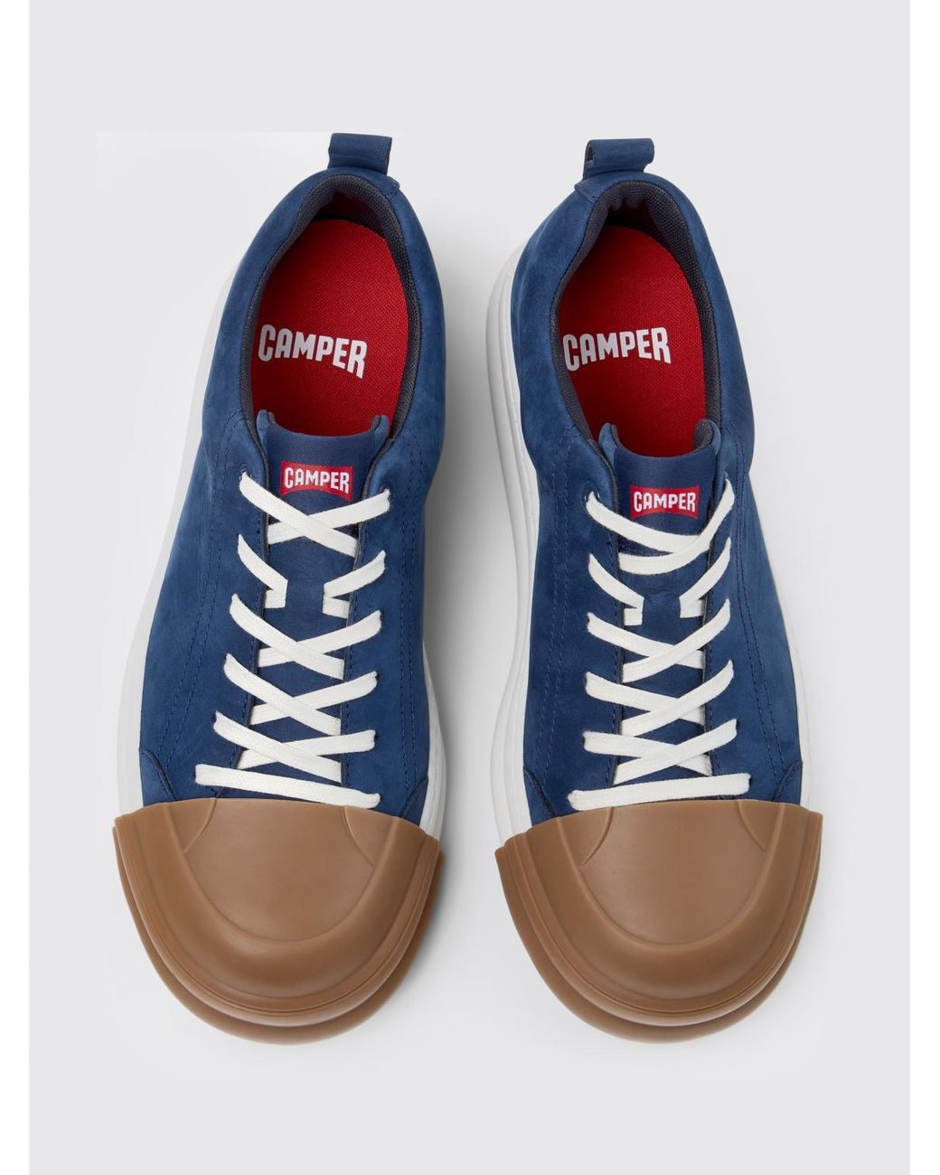 Camper Blue Junction Runner Nubuck Sneakers for men