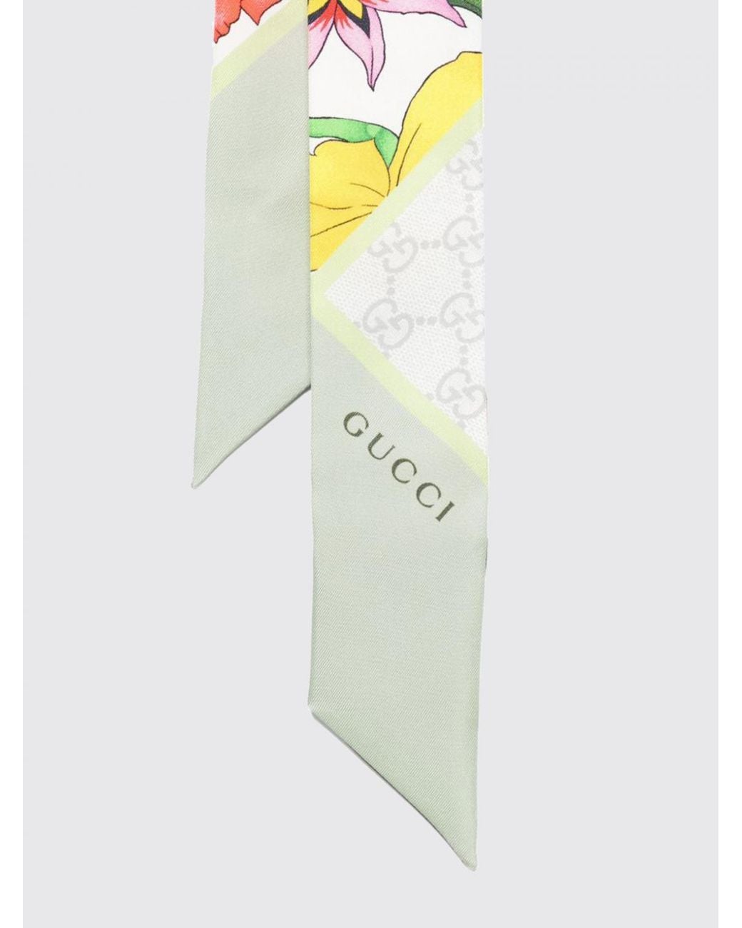 Gucci White Scarf