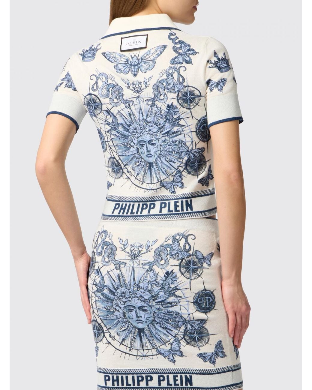 Polo Mujer Philipp Plein de color Blue