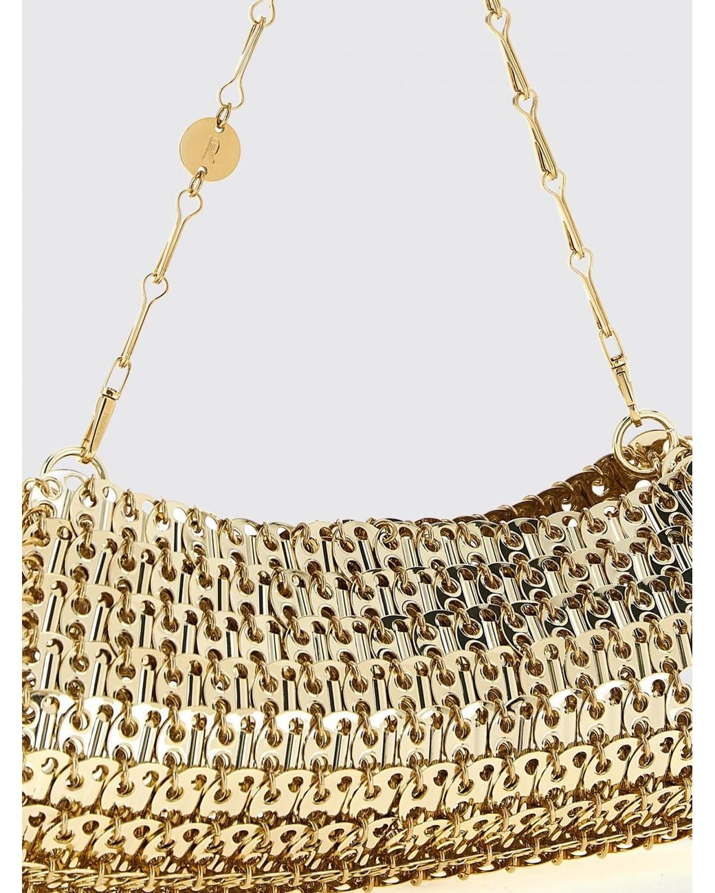 Rabanne Metallic 1969 Brass Mesh Bag