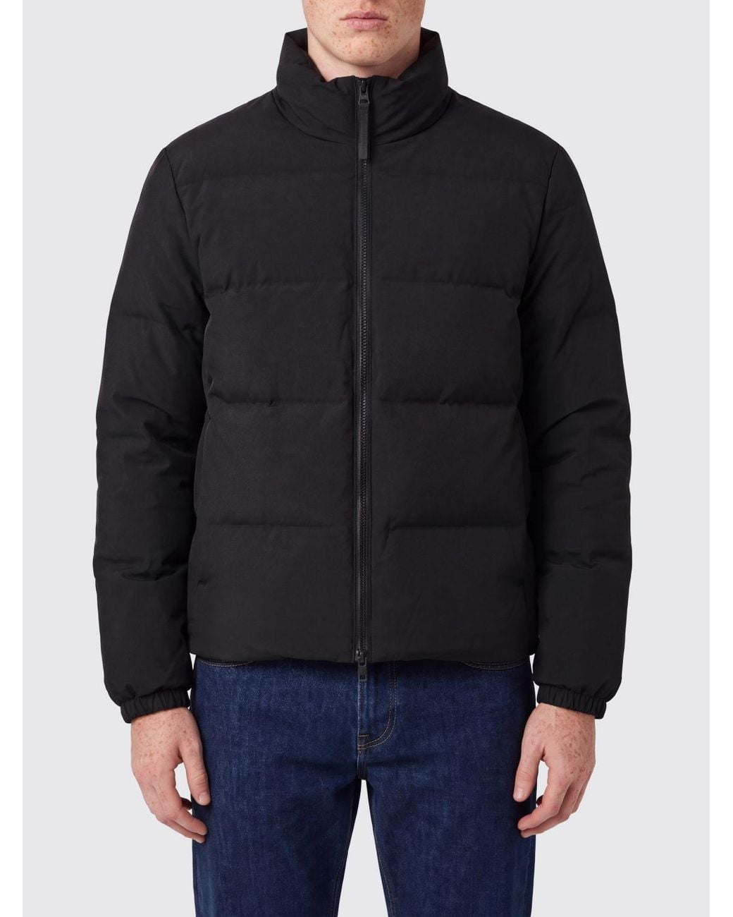 People Of Shibuya Black Tama Quilted Nylon Down Jacket Waterproof And Windproof for men