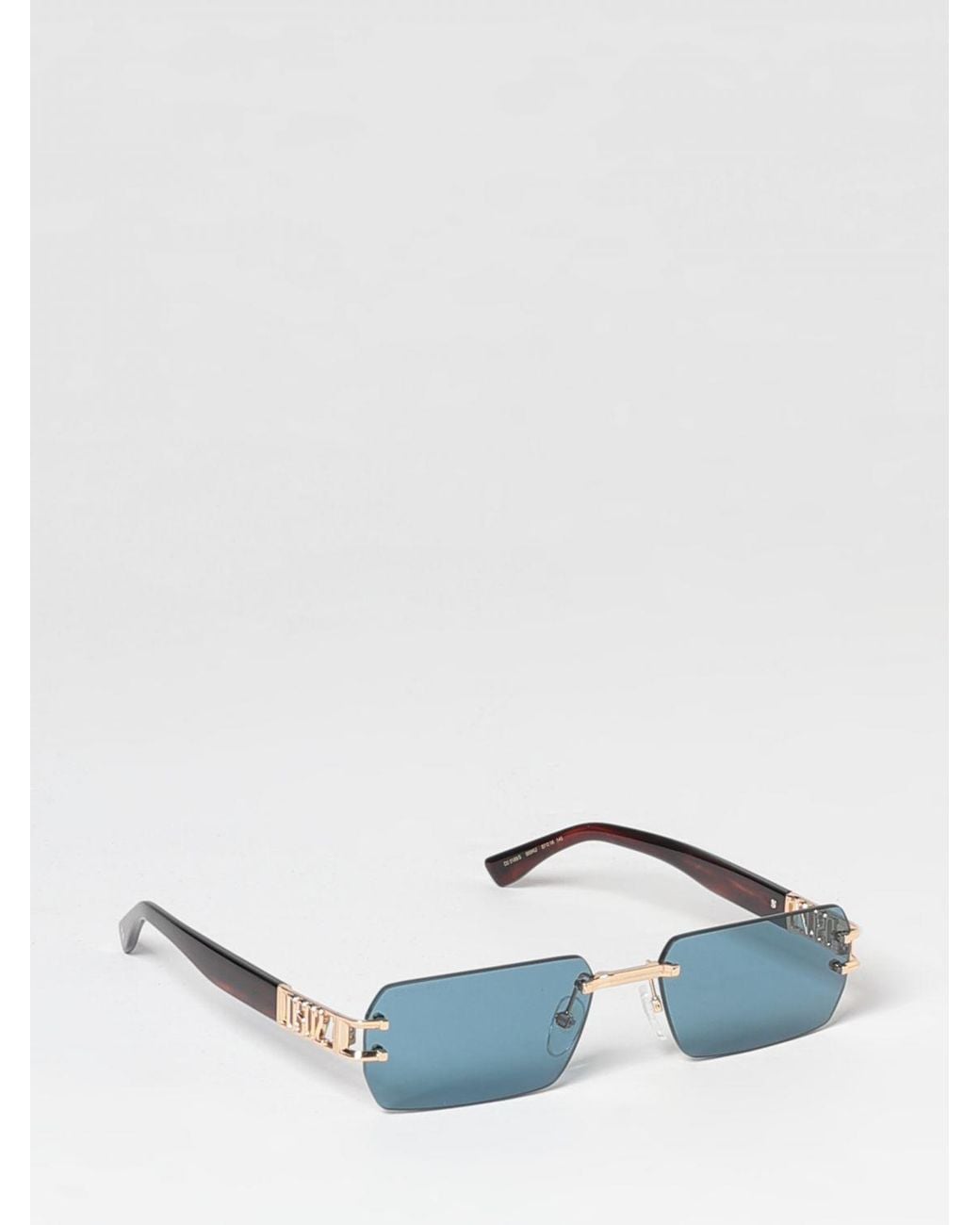 DSquared² Blue D20189/S Acetate And Metal Sunglasses for men
