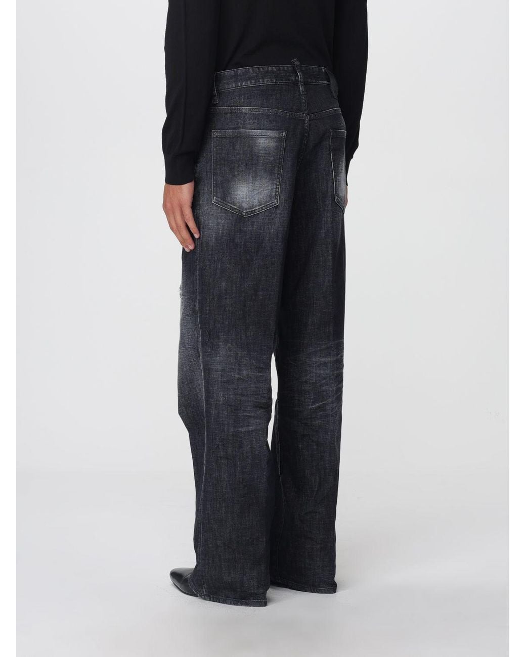 DSquared² Black Jeans for men