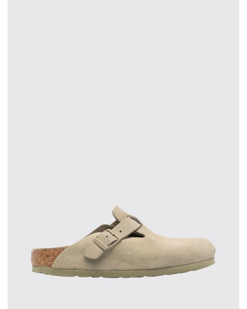 Birkenstock White Heeled Sandal