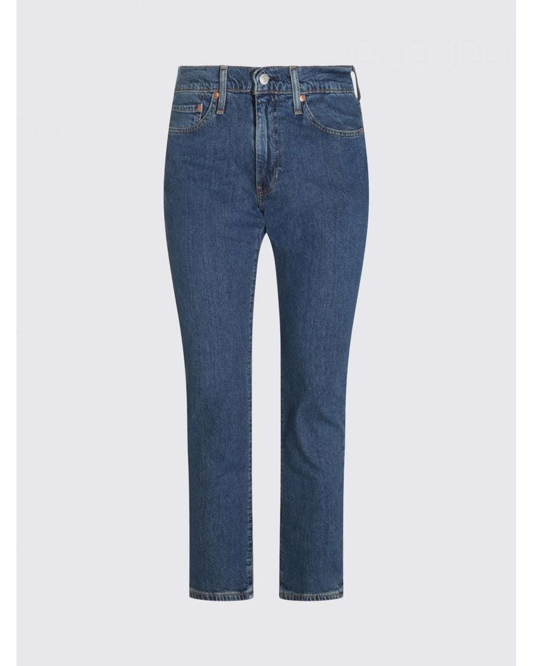 Levi's Blue 511 Slim Fit Mid-Rise Cotton Denim Jeans for men