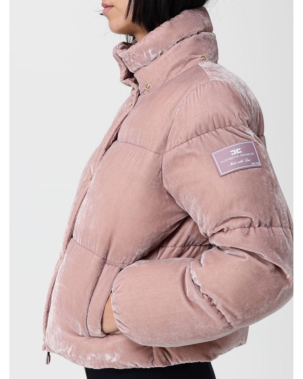 Elisabetta Franchi Blazer in Pink | Lyst Elisabetta Franchi Blazer in Pink | Lyst