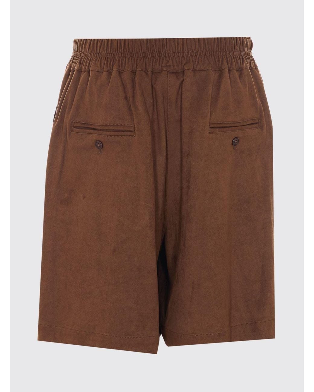 Urbancode Brown Faux Suede Shorts
