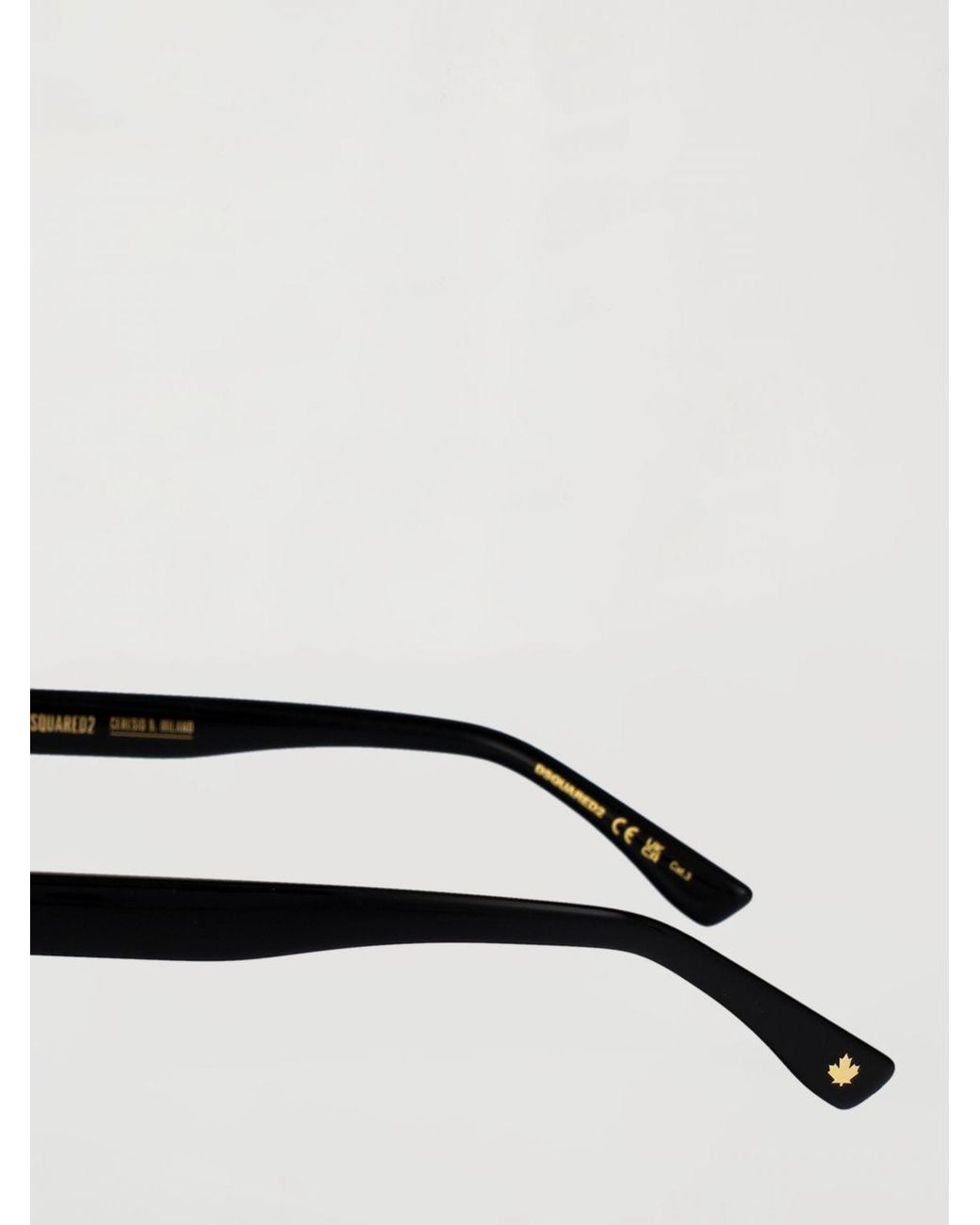 DSquared² Blue Tone Metal Aviator Sunglasses With Lenses for men