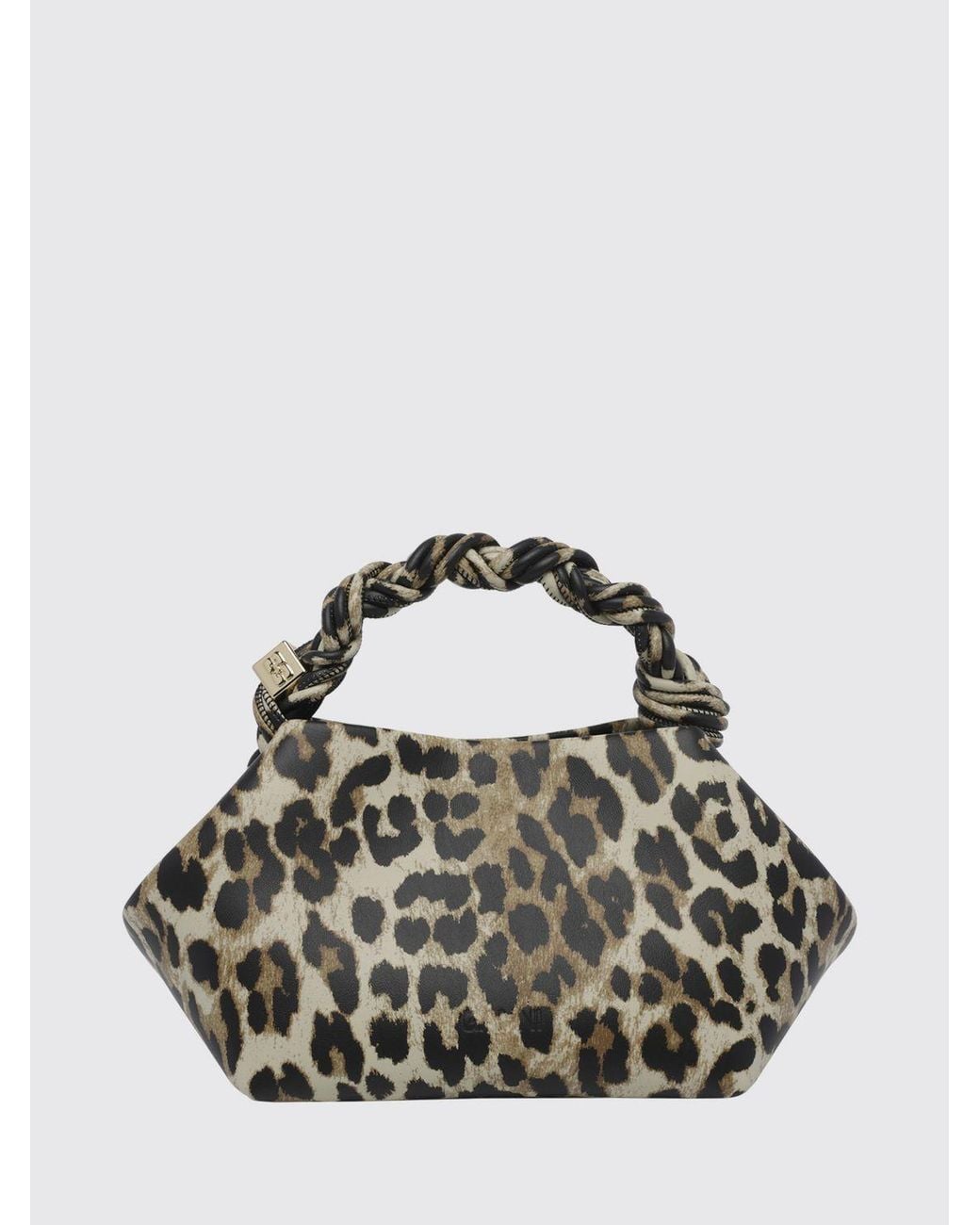 Ganni Metallic Handbag