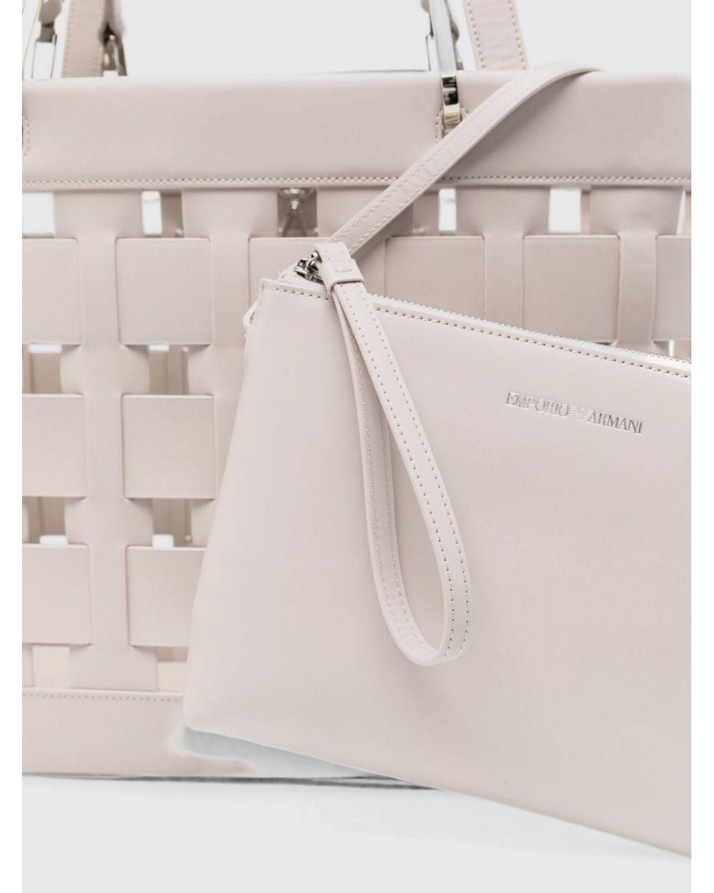 Emporio Armani Natural Tote Bag