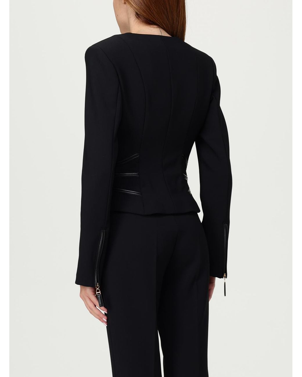 Elisabetta Franchi Black Blazer