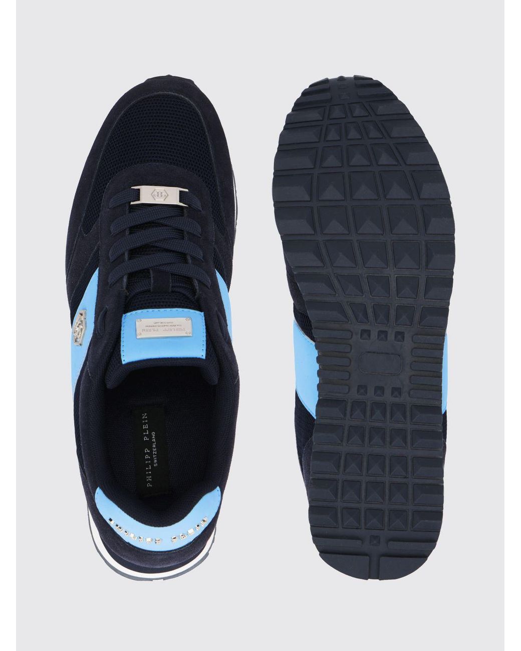 Philipp Plein Blue Sneakers for men