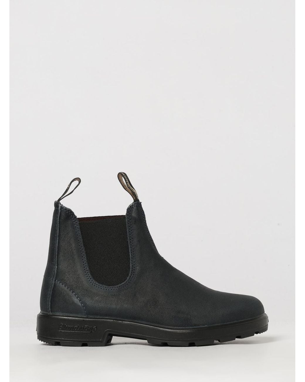 Blundstone Black Suede Chelsea Boots With Elasticized Ankles And A Tpu Sole for men