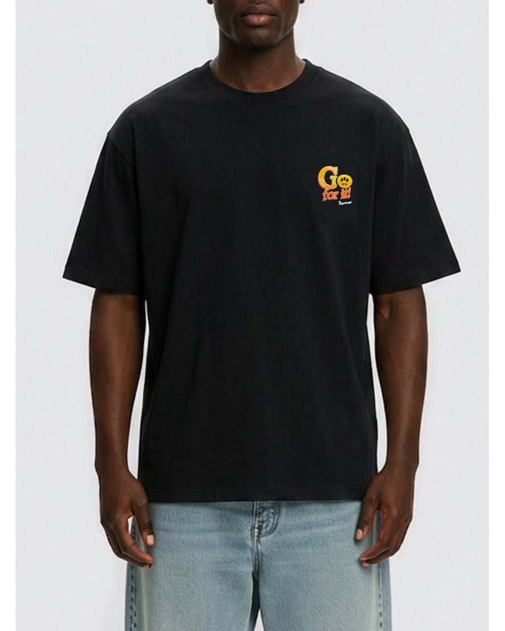 Barrow Black T-Shirt for men