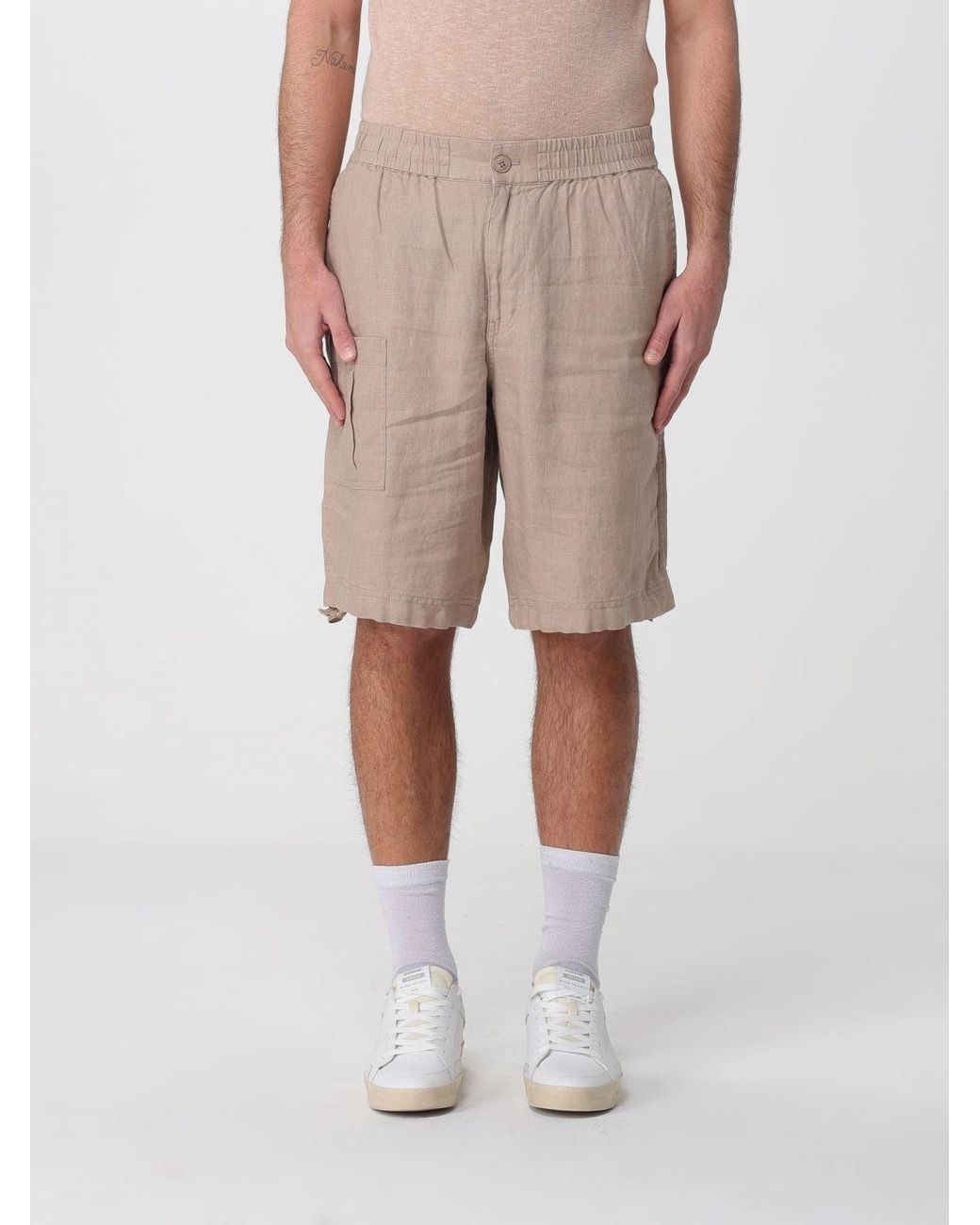 Blauer Natural Linen Shorts for men