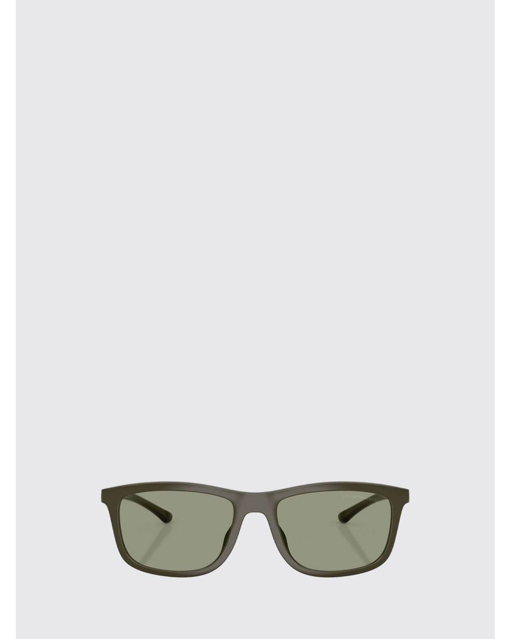Emporio Armani Green Aviator Sunglasses for men