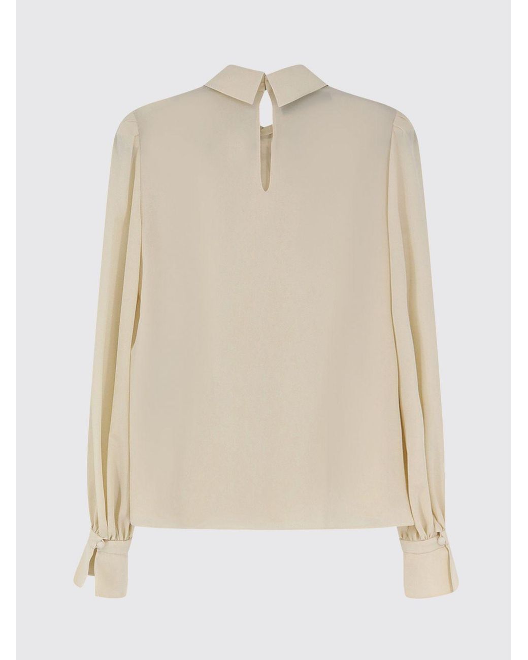 Valentino White Silk Blouse