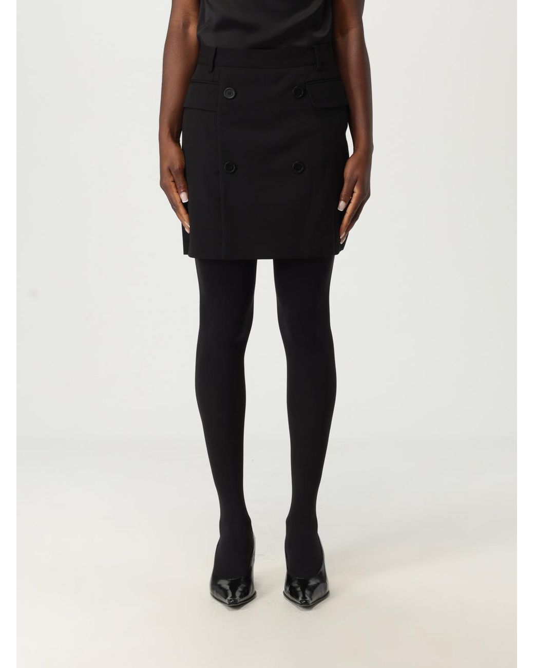 Balenciaga Black Skirt