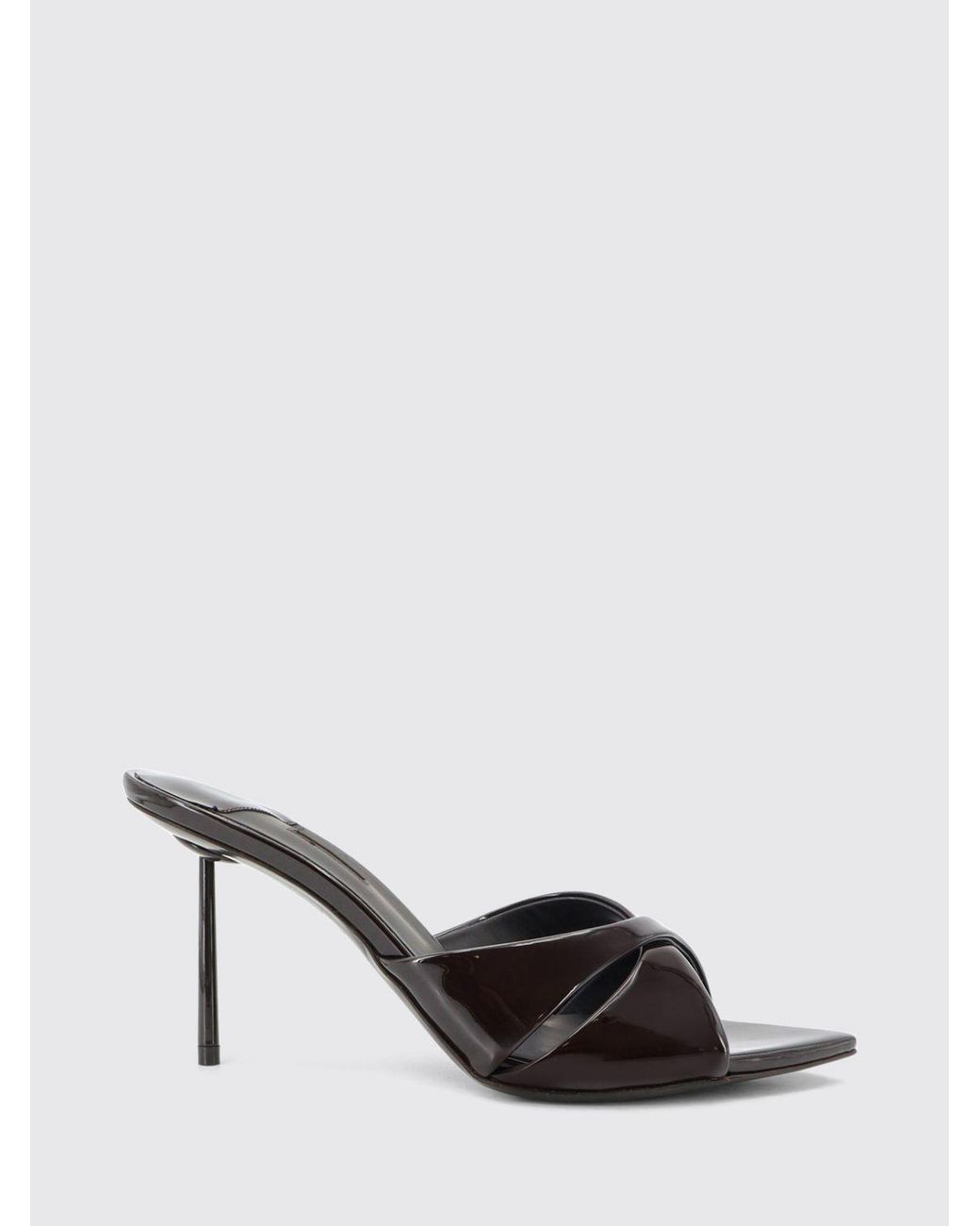 Le Silla Brown Heeled Sandal