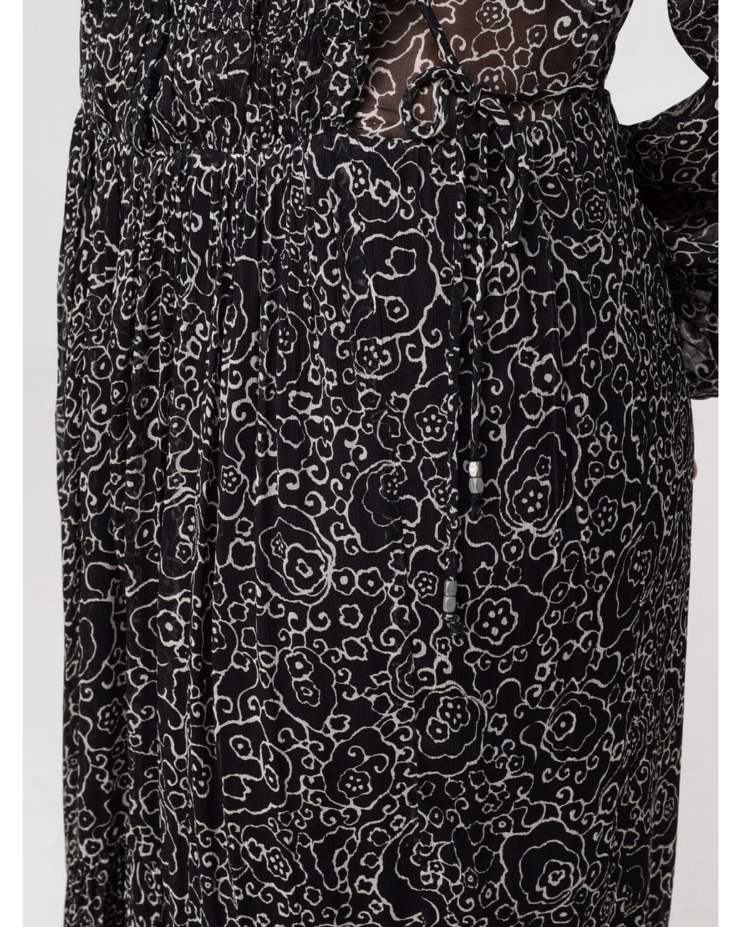 Isabel Marant Black Viscose Dress