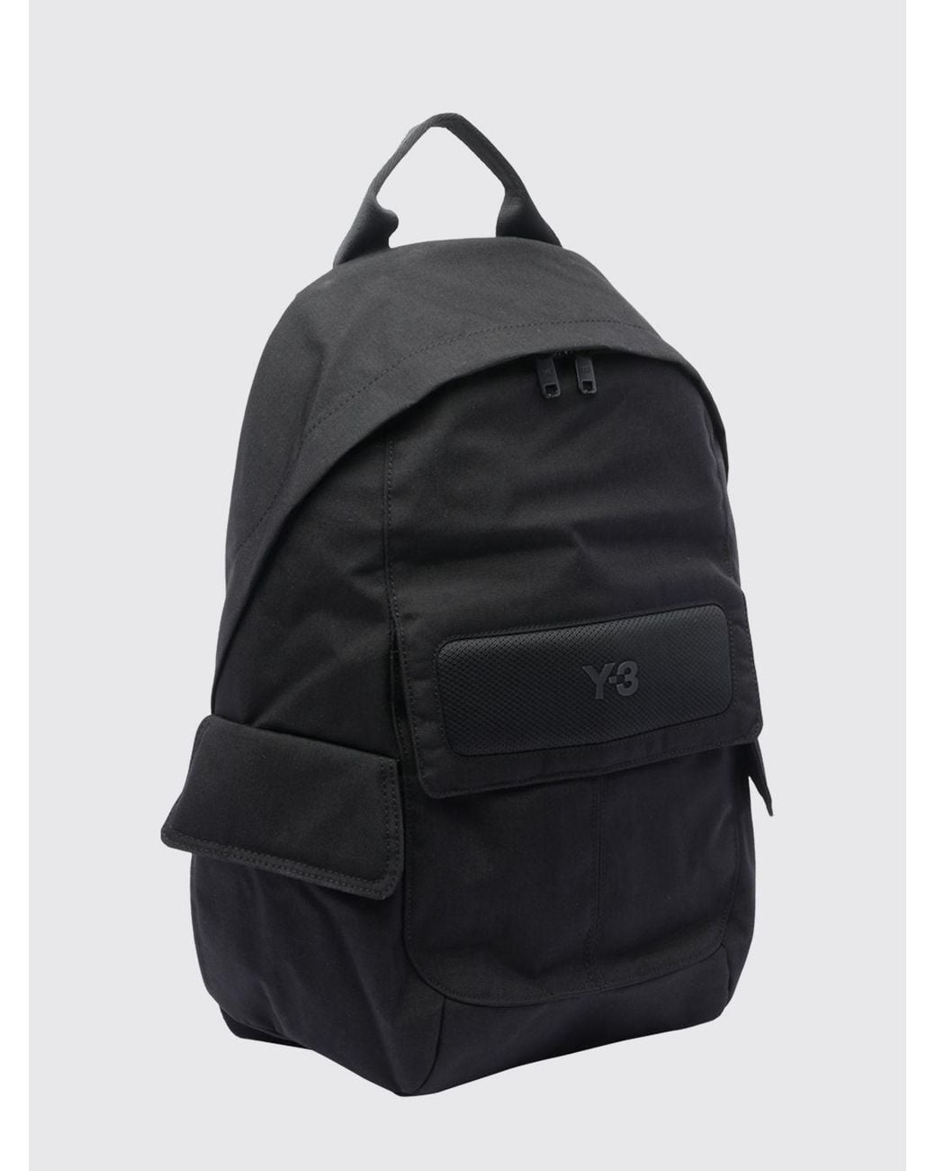 Y-3 Black Backpack for men