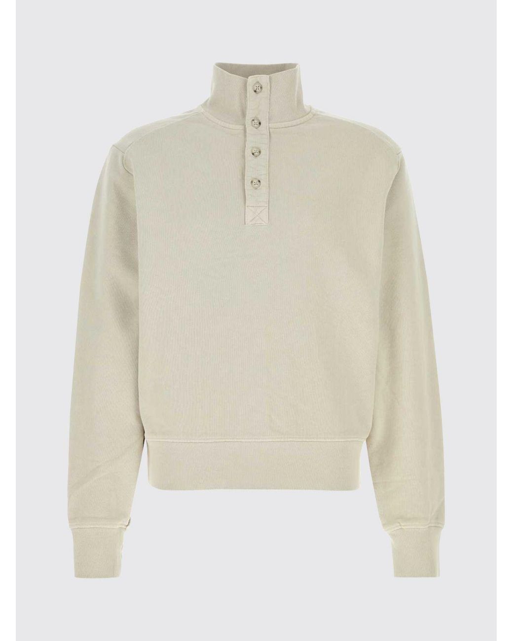 Entire studios Blue Cotton Turtleneck Sweater for men