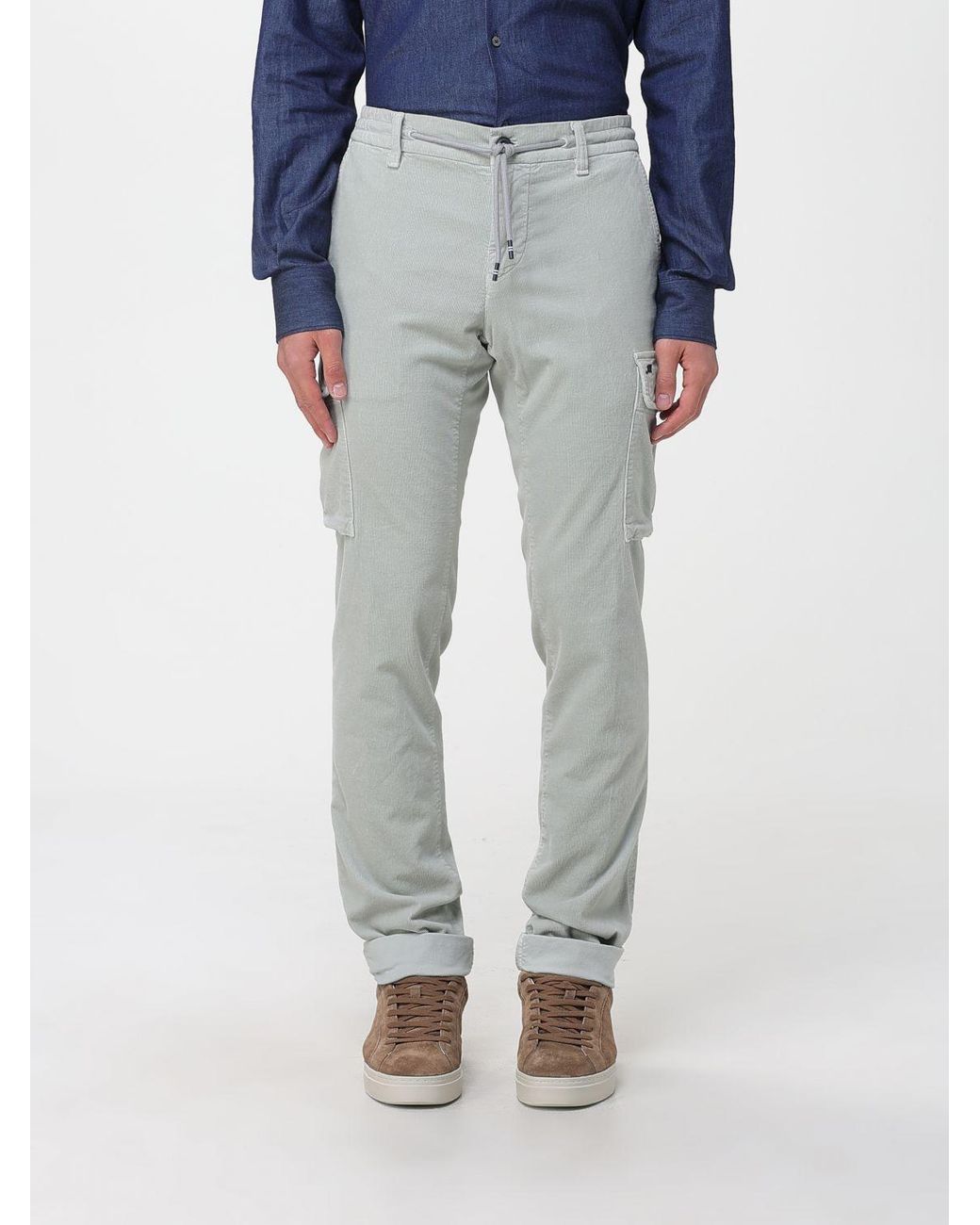 Mason's Blue Trousers for men