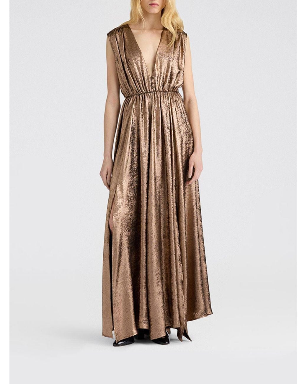 Momoní Natural MomonÌ Ysla Sleeveless Evening Gown