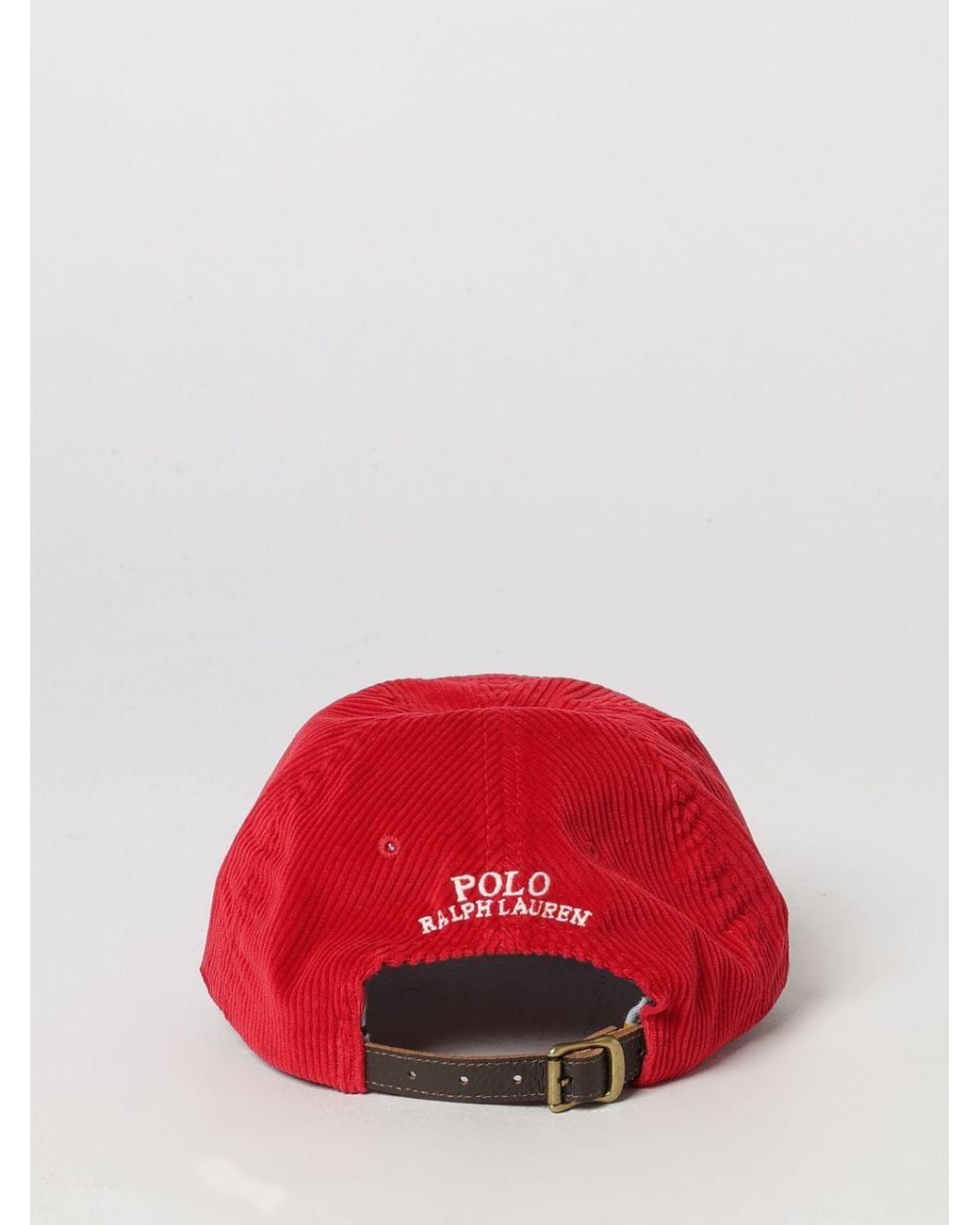 Polo Ralph Lauren Red Hat for men