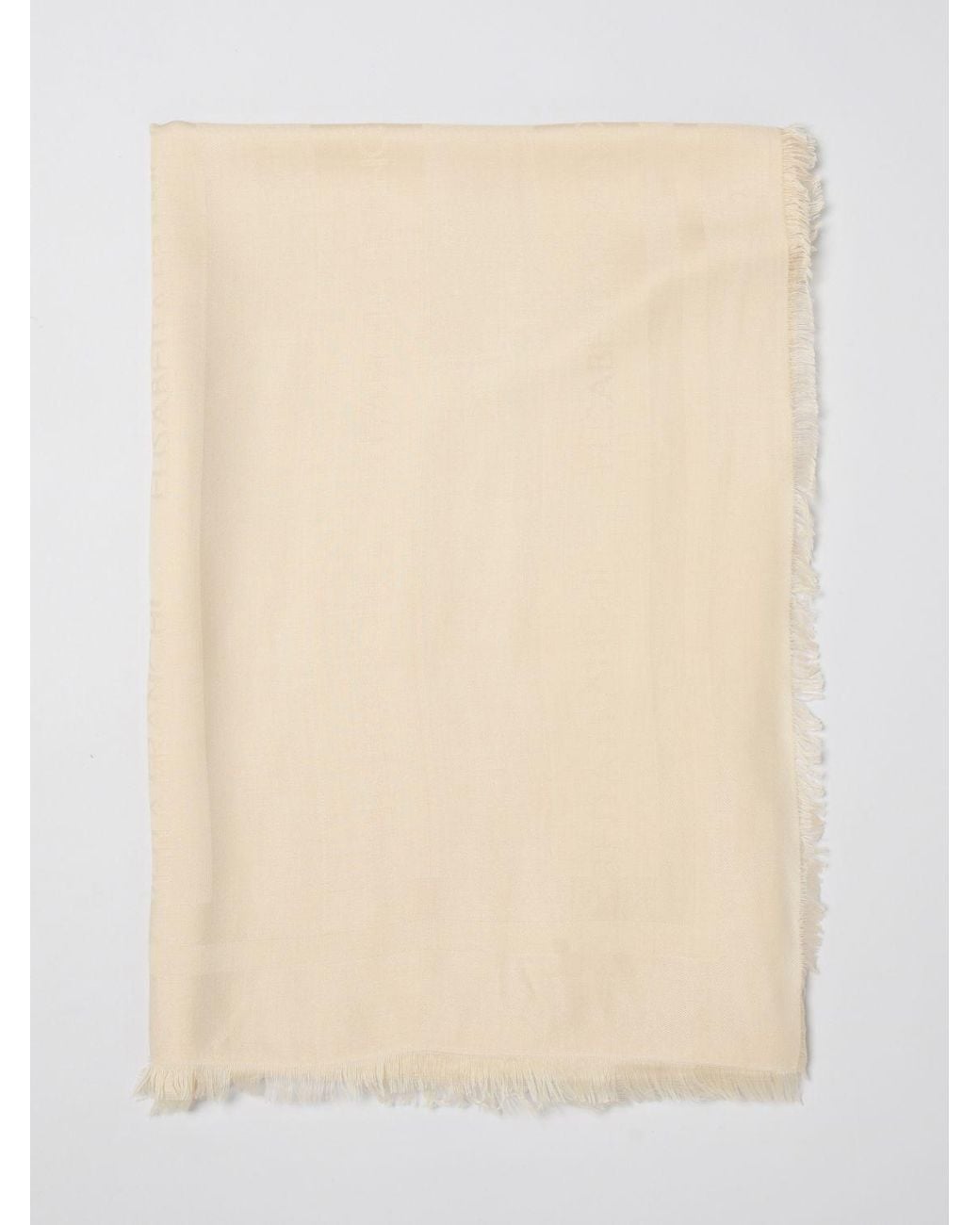 Elisabetta Franchi Natural Viscose Blend Scarf