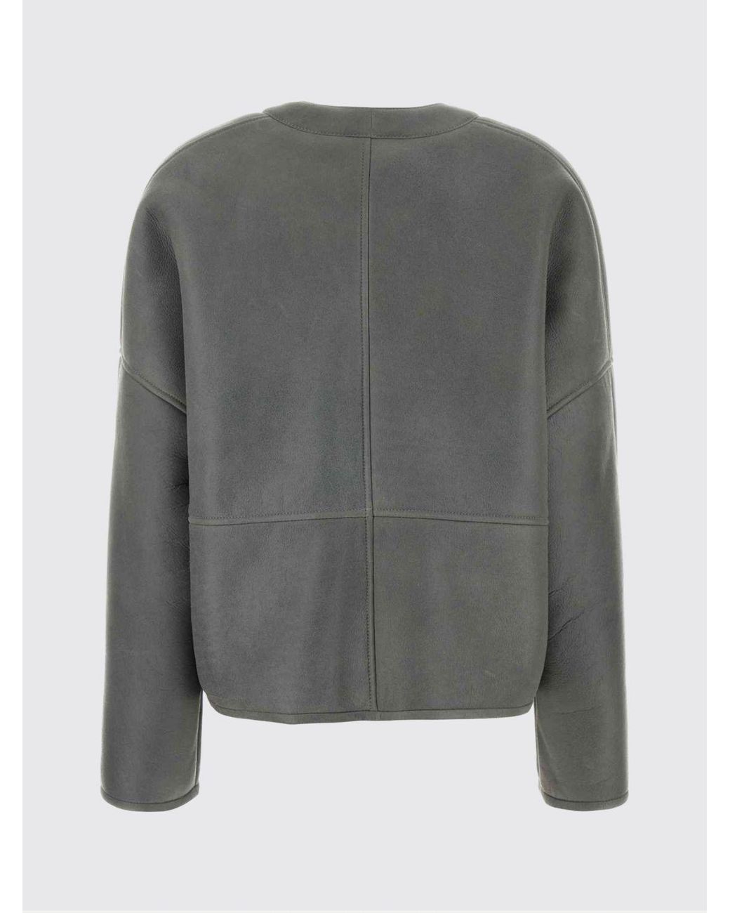 Loewe Gray Shearling Jacket