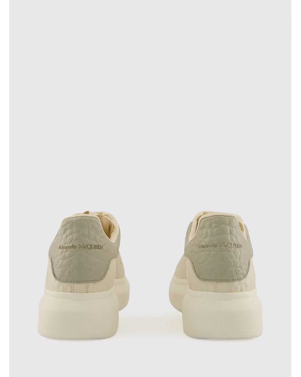 McQueen Natural Trainers for men