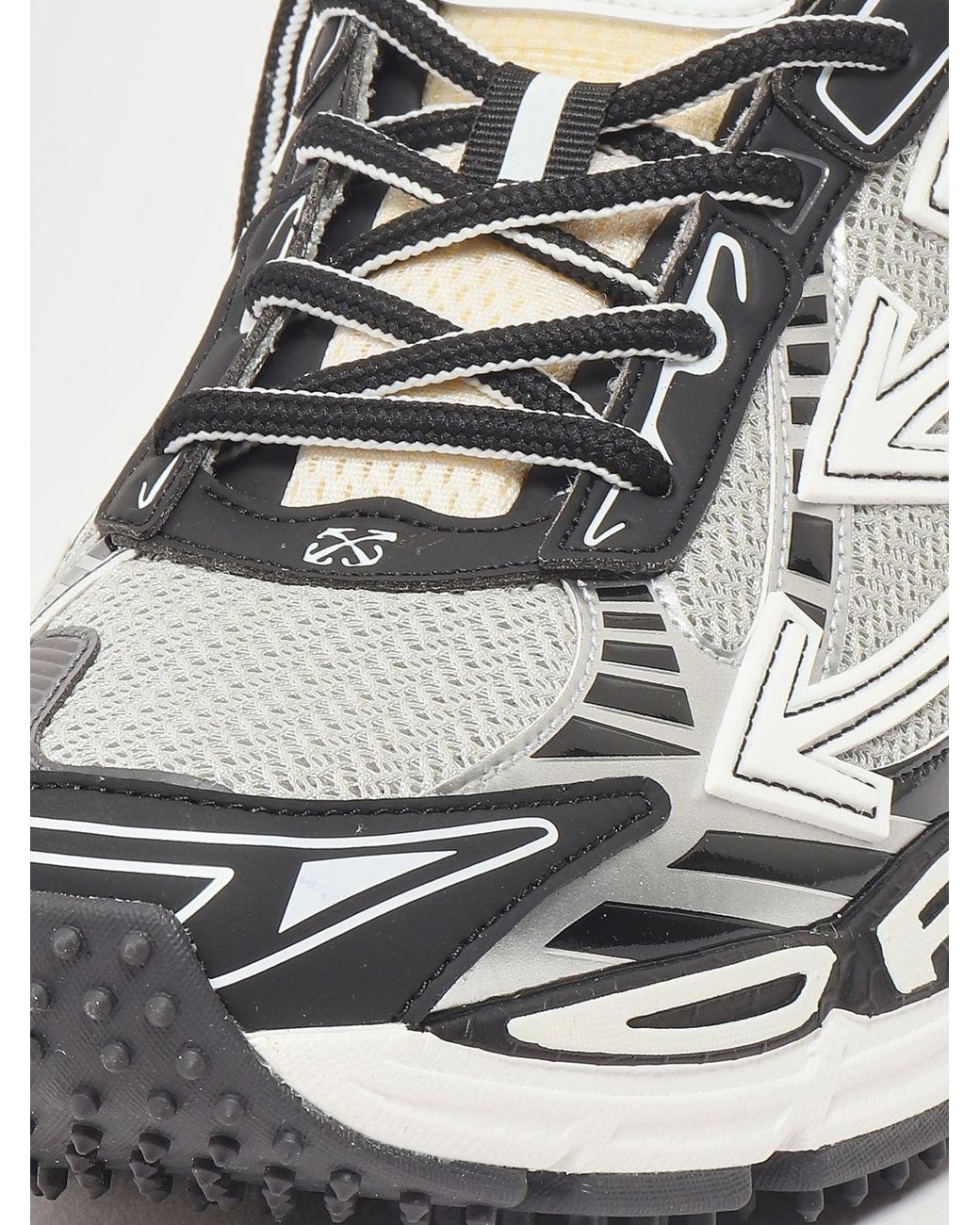 Off-White c/o Virgil Abloh White Be Right Back Low-Top Mesh And Rubber Sneakers With Lug Sole for men