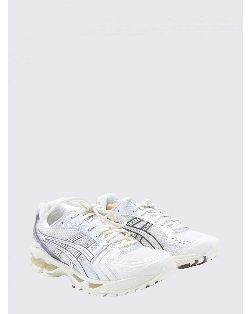 Asics White Gel-Kayano 14 Mesh Sneakers With Gel Technology And Notched Sole for men