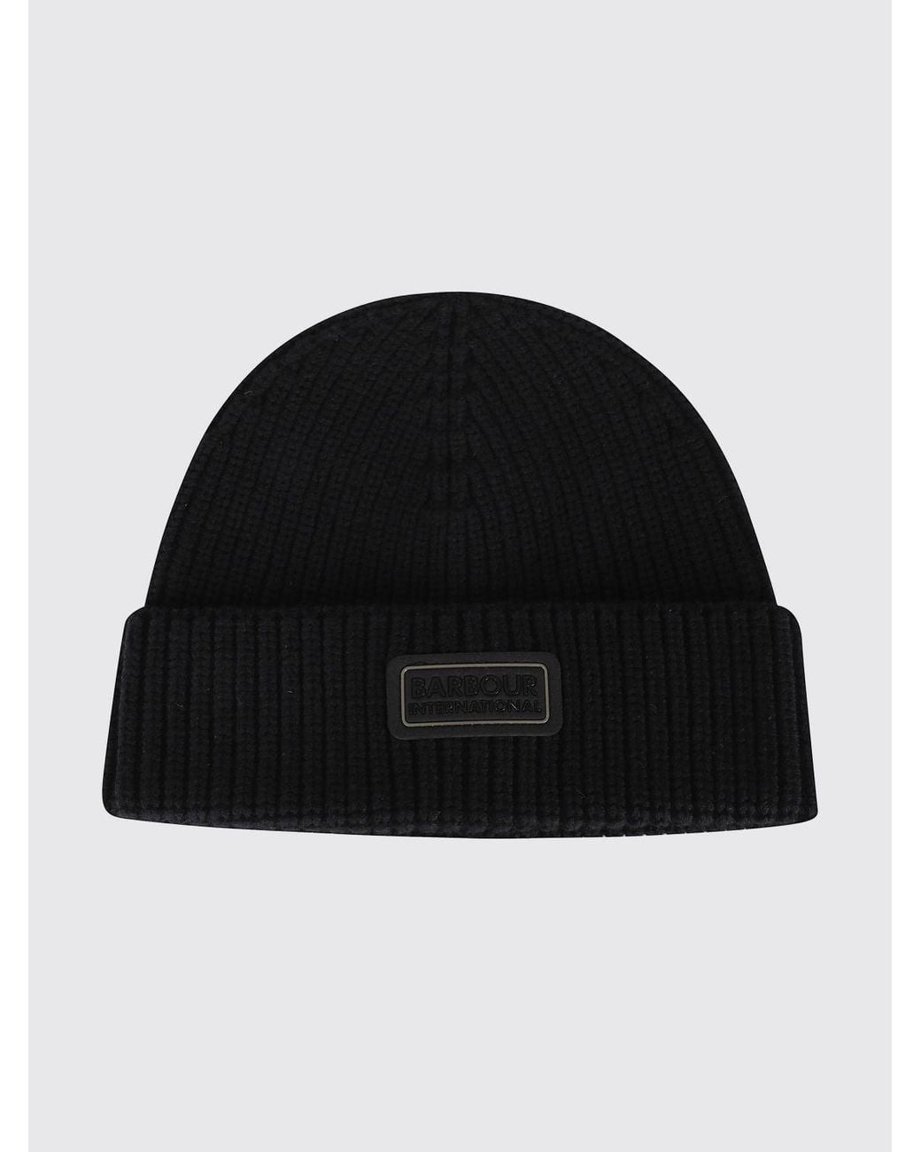 Barbour Black Hat for men