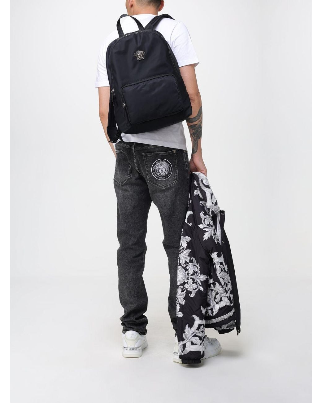 Versace Blue Jacket for men