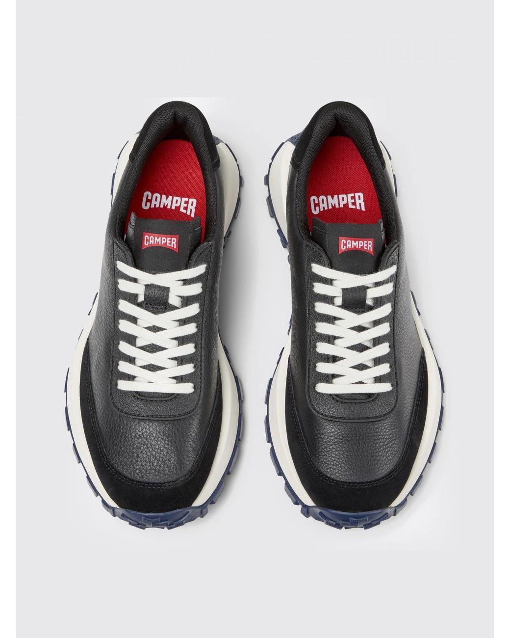 Camper White Drift Trail Leather Sneakers for men