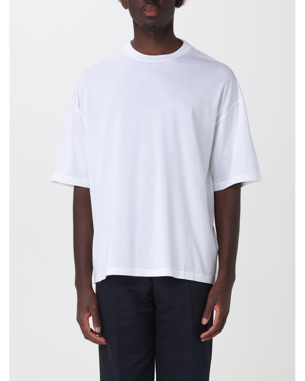 Roberto Collina White Sweater for men