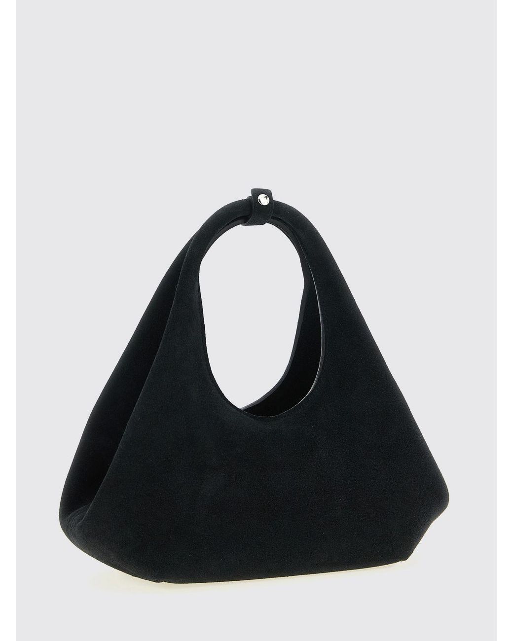 Coperni Black Suede Shoulder Bag