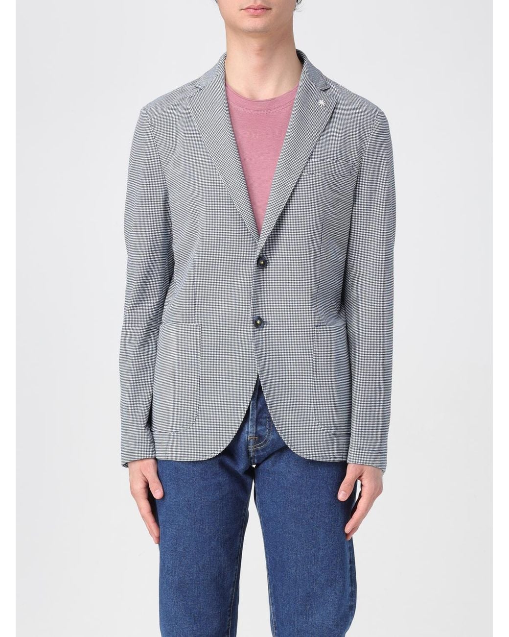 Manuel Ritz Gray Blazer for men