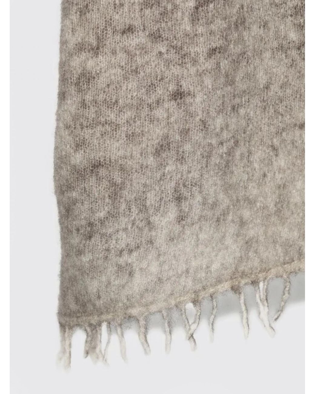 Avant Toi Gray Scarf for men