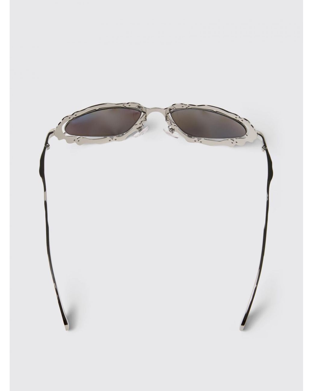 CAMPERLAB White Nopea Recycled Steel Sunglasses