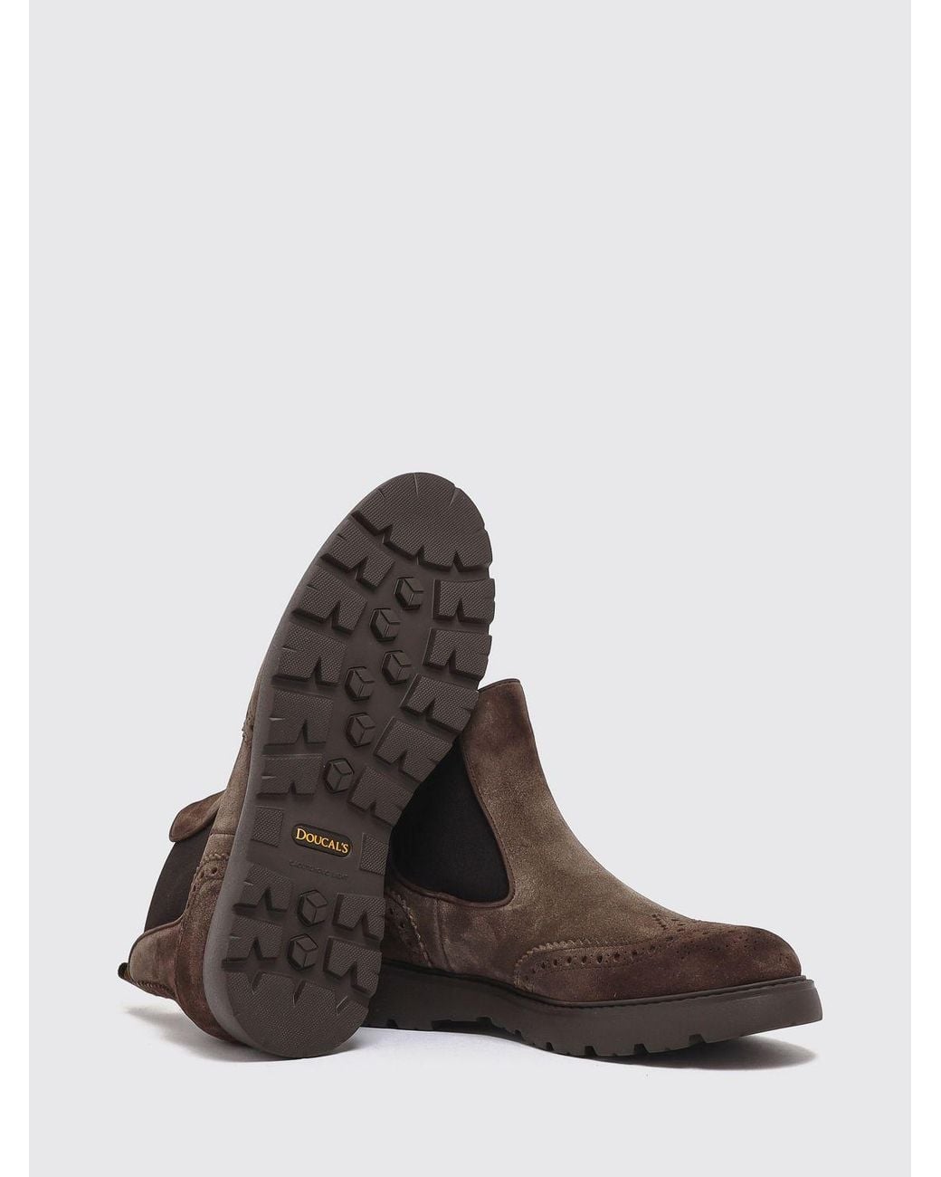 Doucal's Brown Chukka Boots for men