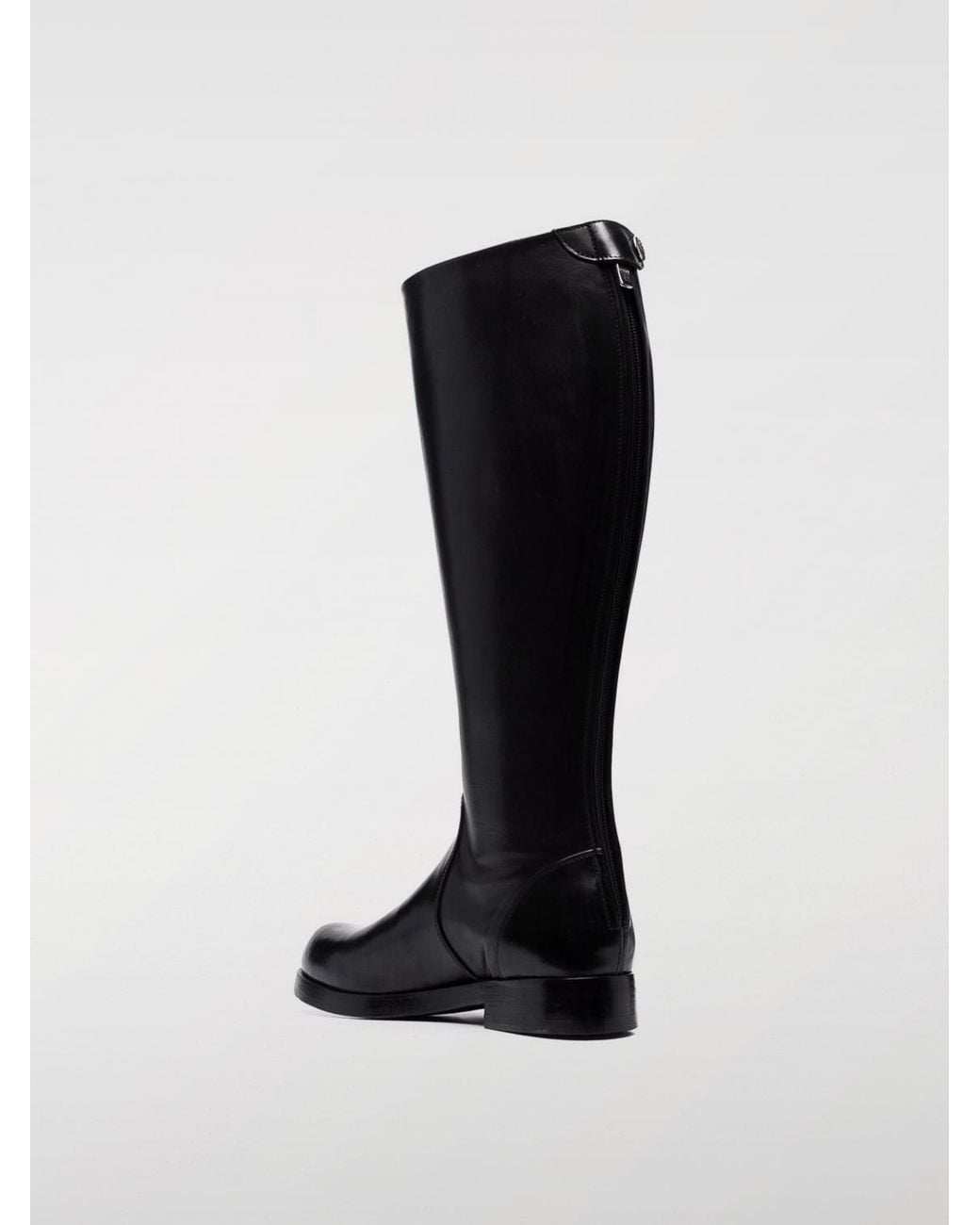 Alberto Fasciani Black Flat Ankle Boots