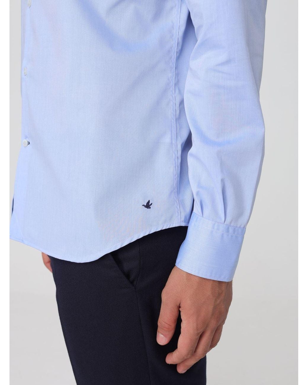 Brooksfield Blue Shirt for men