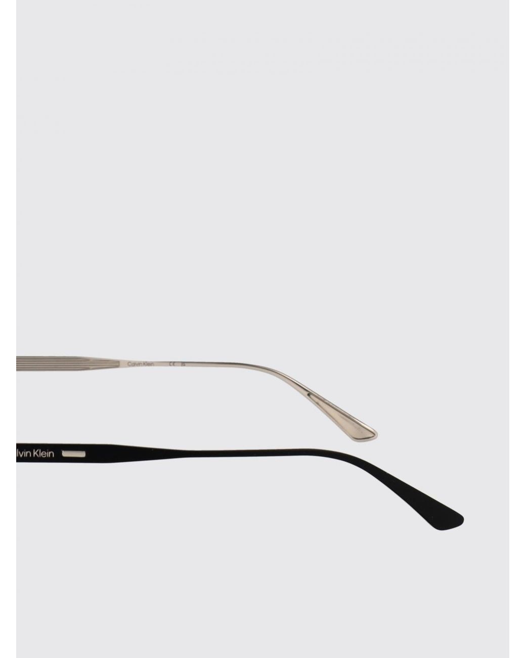 Calvin Klein White Ck24111S Metal Sunglasses for men