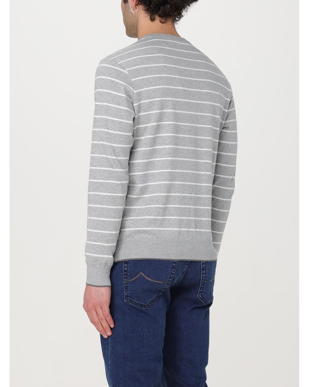 Paul & Shark Gray Paul &Amp Shark Jumper for men